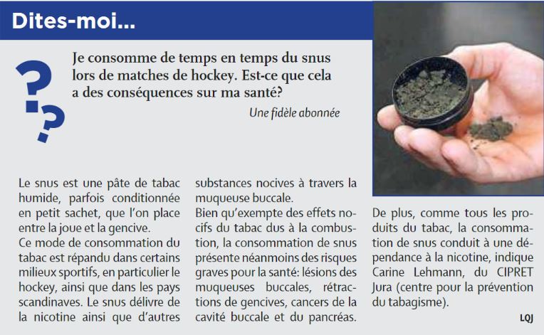 2019 dites moi snus large